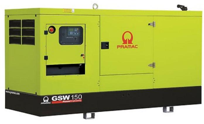 Дизельный генератор Pramac GSW150V в кожухе TAD532GE