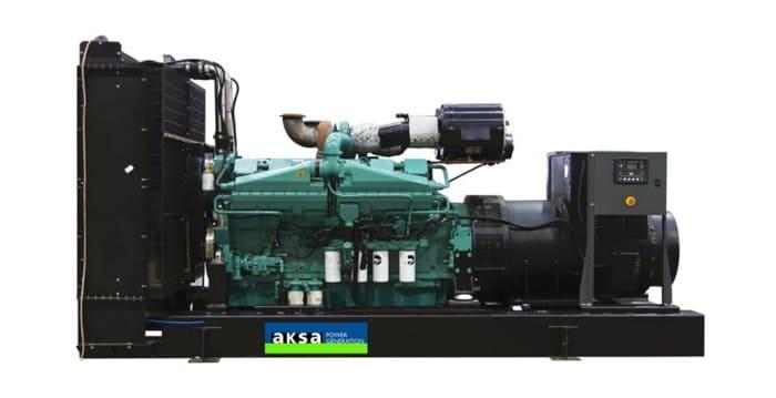 Дизельный генератор Aksa APD 1400 C с АВР KTA50G3 G1 GENONE
