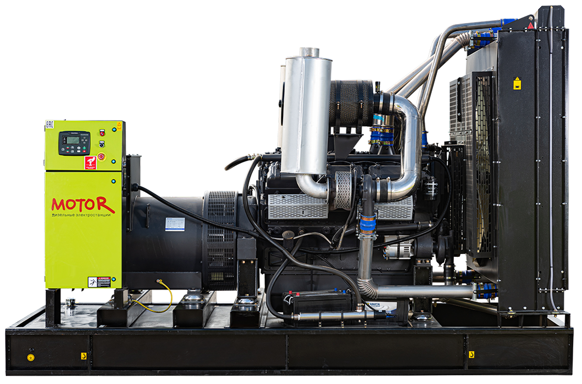 Дизельный генератор Motor Yuchai 120 кВт открытая