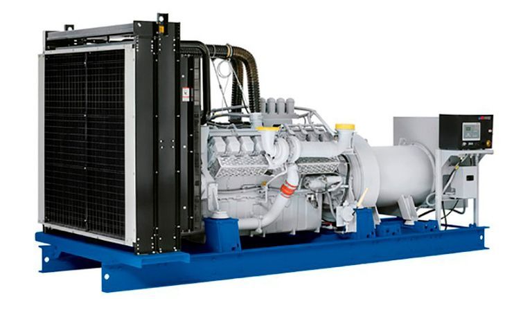 Дизельный генератор MTU 320 кВт открытая