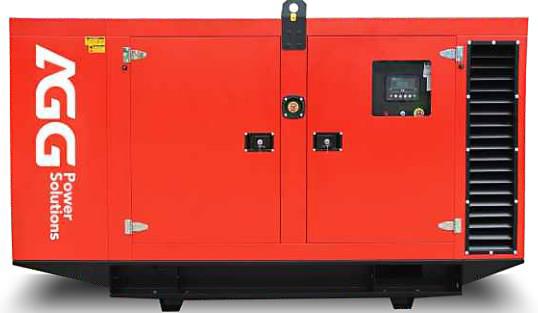 Дизельный генератор AGG C88D5 в кожухе на шасси 4BTA3.9G11