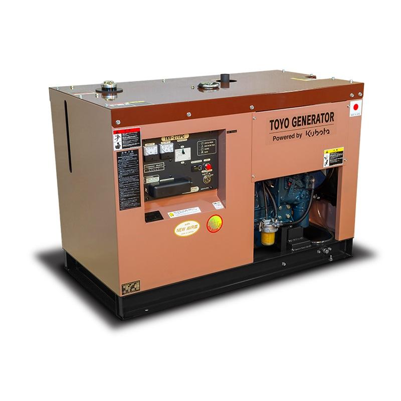 Дизельный генератор Toyo TKV-27TPC в кожухе с АВР V1305
