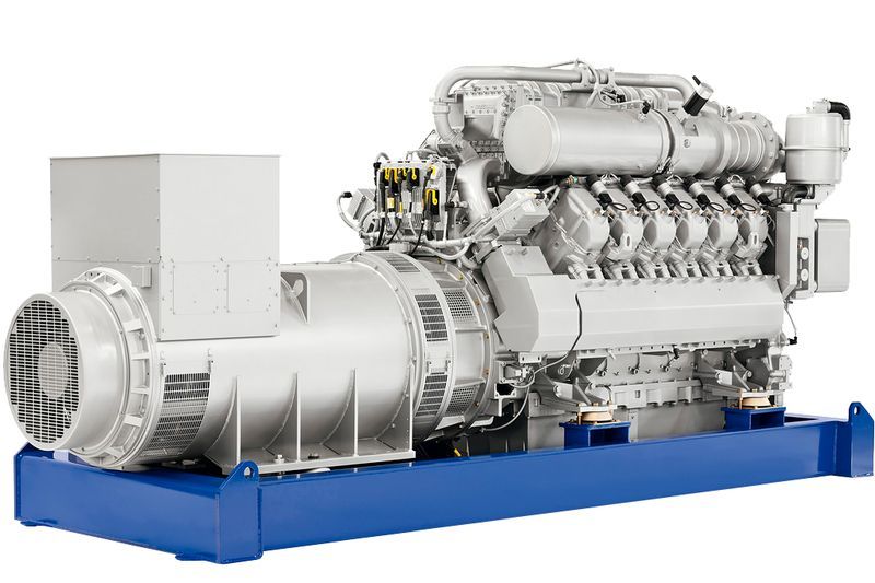 Дизельный генератор АБИН 1000 кВт открытая