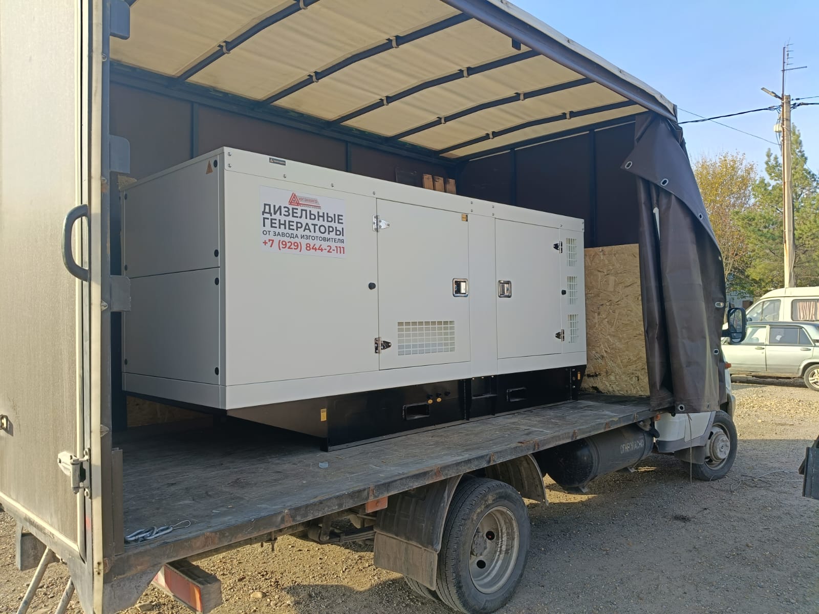 Поставка на автосервис в Ростовскую обл., ДГУ 100 кВт на двигателе RICARDO