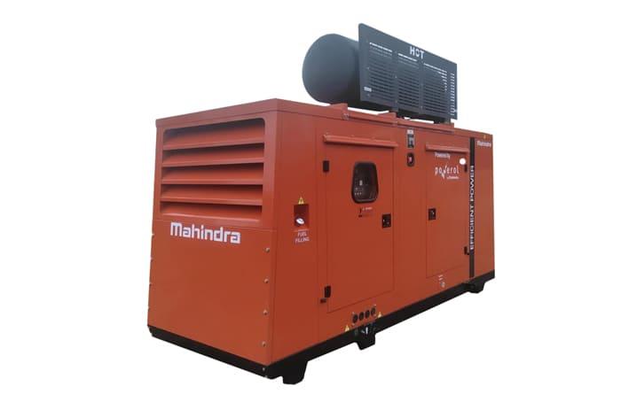 Дизельный генератор Mahindra MP-200 в кожухе на шасси mPower62485G