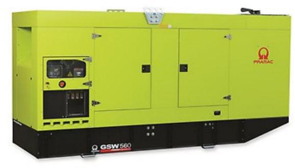 Дизельный генератор Pramac GSW560V в кожухе TAD1641GE