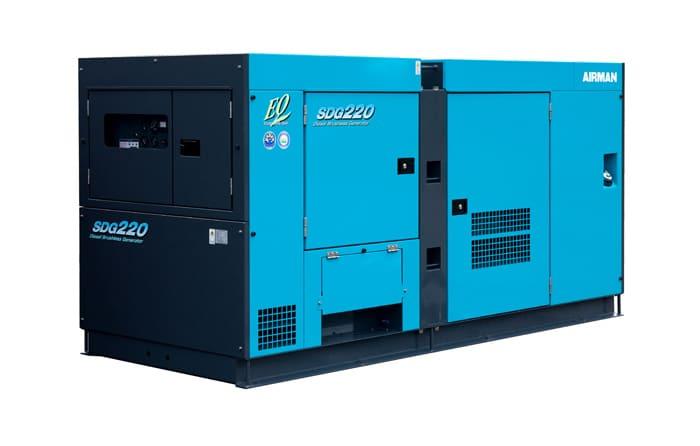 Дизельный генератор Airman SDG220S-P в кожухе с АВР SAA6D125E-2-B