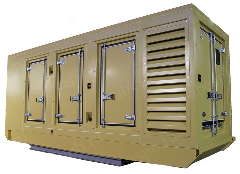 Дизельный генератор MTU 280 кВт в контейнере