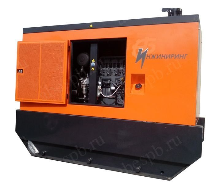 Дизельный генератор АБИН(MIT) 502 кВт в шумозащитном кожухе