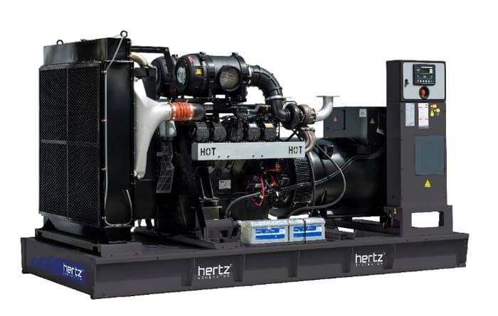 Дизельный генератор Hertz HG 500 DL с АВР DP158LC G1 GENONE