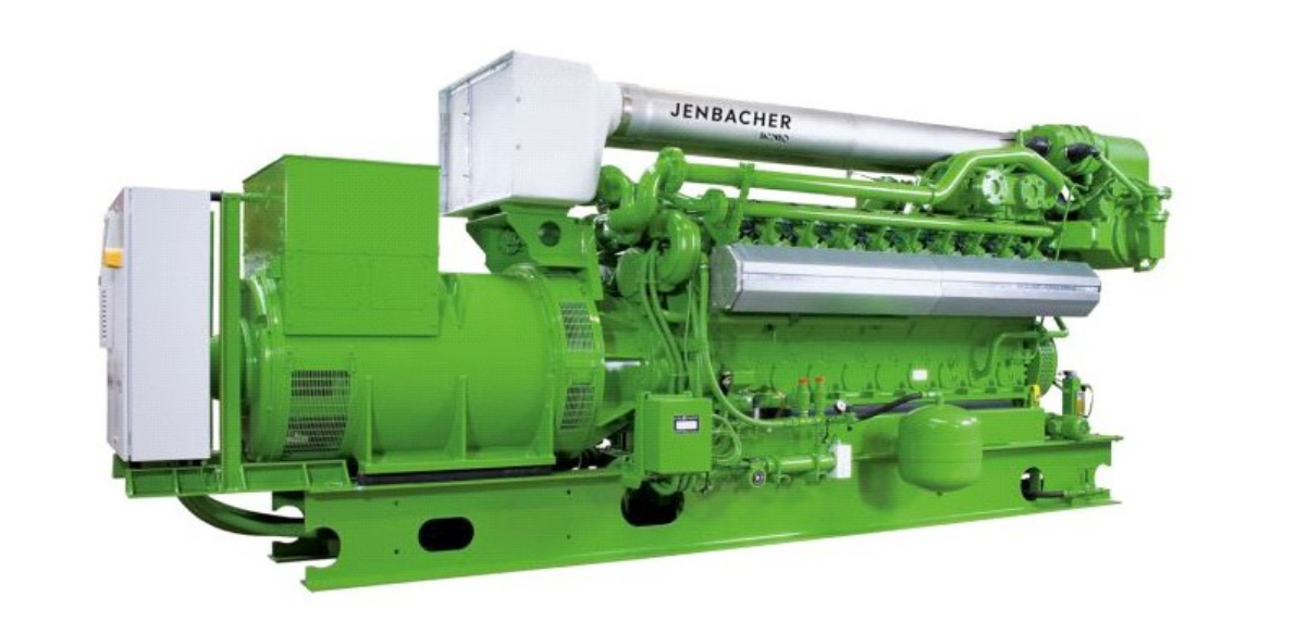 Газопоршневая электростанция Jenbacher 1494 кВт открытая