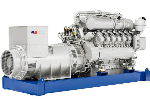 Газопоршневая электростанция MTU 999 открытая GG12V4000A1