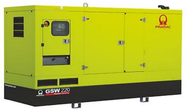 Дизельный генератор Pramac GSW220V в кожухе TAD733GE