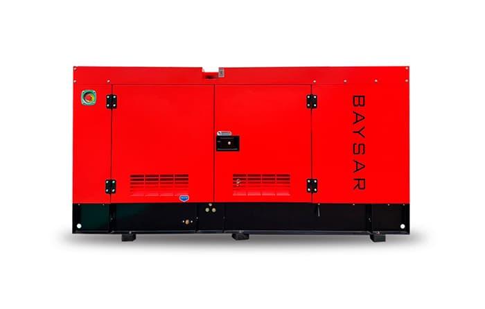 Дизельный генератор Baysar DFAW-66 в кожухе 4DX23-78D