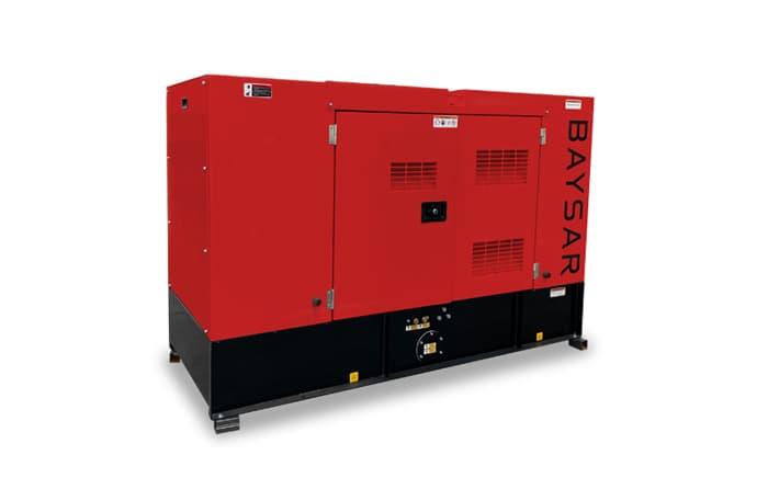 Дизельный генератор Baysar PWX250S в кожухе с АВР VR6-10TAG1