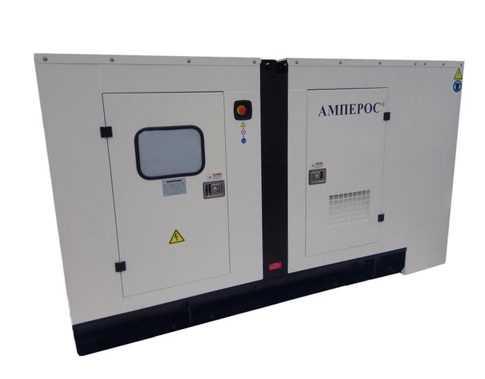 Дизельный генератор Амперос LG275C в шумозащитном кожухе с АВР