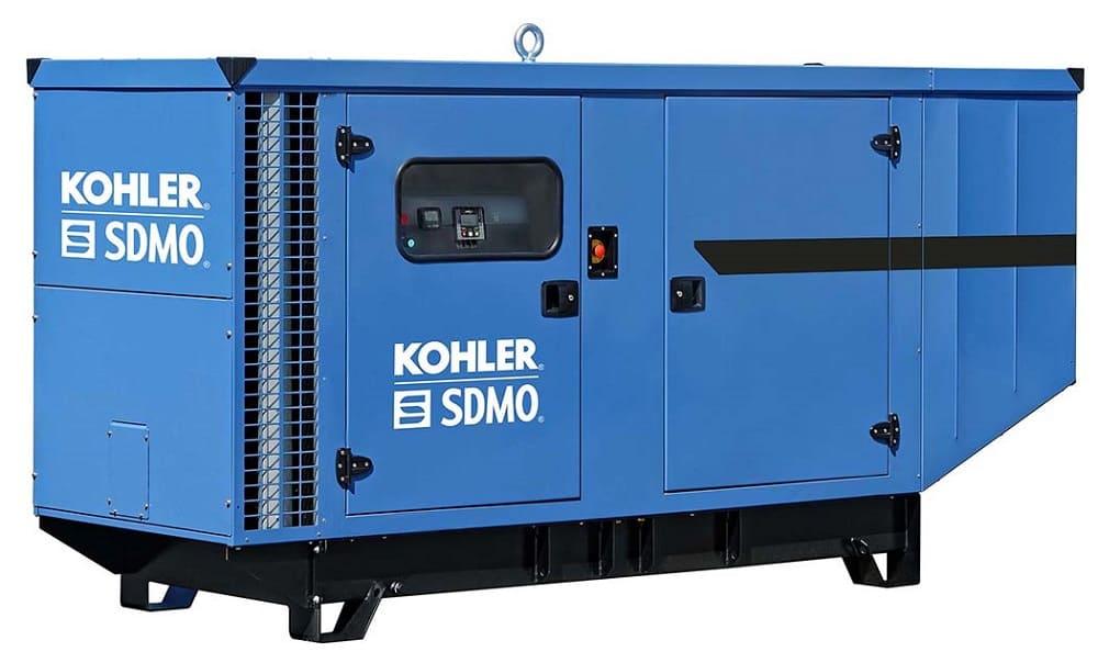 Дизельный генератор KOHLER-SDMO J220 в кожухе на шасси с АВР 6068HFG20-202
