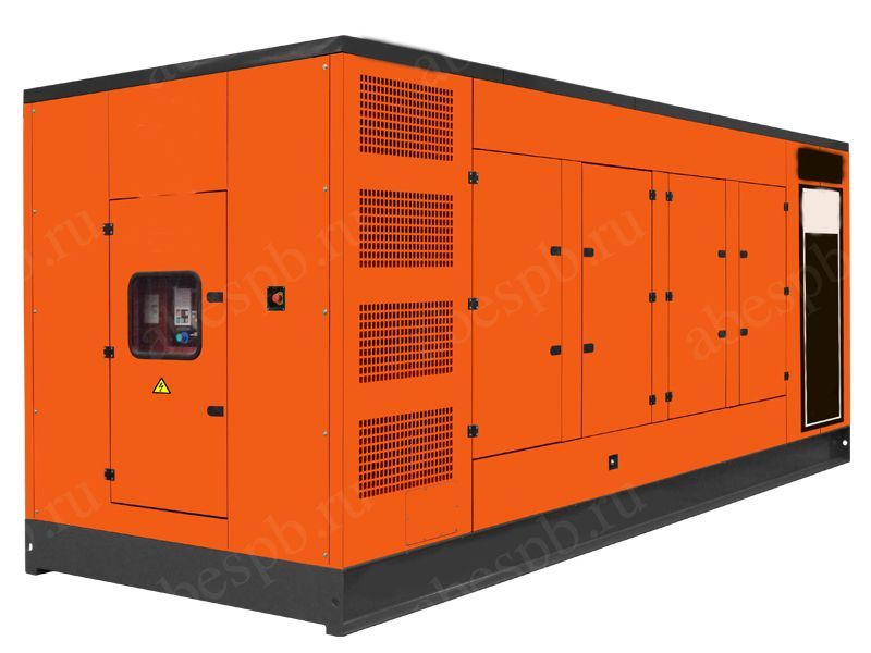 Дизельный генератор АБИН(MTU) 400 кВт в шумозащитном кожухе