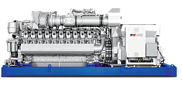 Газопоршневая электростанция MTU 1700 открытая