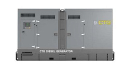 Дизельный генератор CTG 28ISS-M в кожухе с АВР JE493ZDB-04