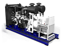 Дизельный генератор MTU 720 кВт открытая