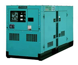 Дизельный генератор Denyo DCA-125SPK3 в кожухе с АВР SA6D102E-1-A