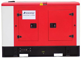 Дизельный генератор Азимут ЭД-80С-Т400-2РКМ11 в кожухе на шасси с АВР 6R650TD10