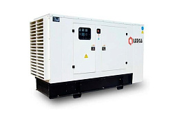 Дизельный генератор Leega LG688CC в кожухе на шасси с АВР KTAA19G6A