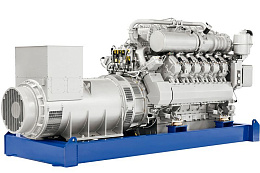 Дизельный генератор АБИН (MTU) 1080 кВт открытая