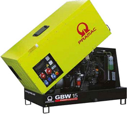 Дизельный генератор Pramac GBW45Y в кожухе с АВР ECO/P32-3S/4