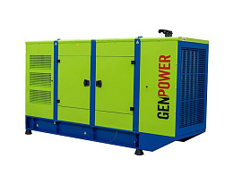 Дизельный генератор GenPower GNT-LRY 660-V8 OTOSK в кожухе с АВР 355 M