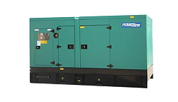 Дизельный генератор PowerLink GMS250PXS в кожухе с АВР 6DTA10ECG2