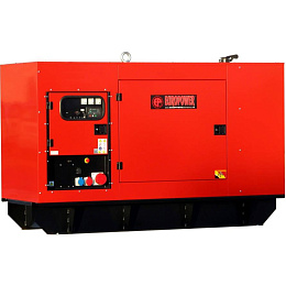 Дизельный генератор EUROPOWER EPS 180 TDE в кожухе на шасси TAD732GE