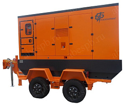 Дизельная электростанция АБИН(MIT)100 на шасси