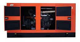 Дизельный генератор MVAE АД-200-400-РК в кожухе на шасси HD6126ZLD