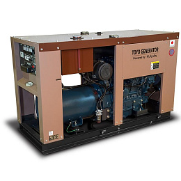 Дизельный генератор Toyo TG-30SPC в кожухе с АВР V3300