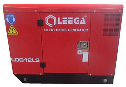 Дизельный генератор Амперос LDG 12LS в шумозащитном кожухе