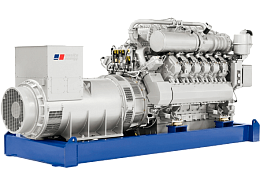 Газопоршневая электростанция MTU 999 открытая GG12V4000A1