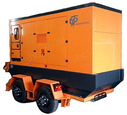 Дизельный генератор АБИН(MTU) 720 кВт на шасси