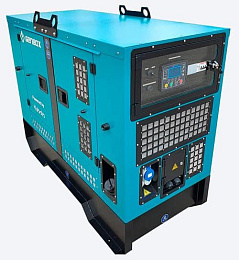 Дизельный генератор Genbox KBT16T-S\T в кожухе с АВР V2203-BG
