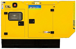 Дизельный генератор Aksa APD 35 A в кожухе с АВР A4CRX25T