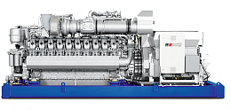 Газопоршневая электростанция MTU 2535 открытая GG20V4000A1