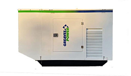 Дизельный генератор Greaves GPWII-PII-250S в кожухе с АВР D3V6TAG21