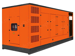 Дизельный генератор АБИН(MIT) 920 кВт в шумозащитном кожухе