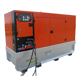 Дизельный генератор EUROPOWER EPSR 150 TDE в кожухе с АВР TAD731GE